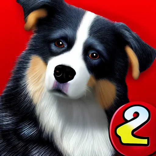 Image similar to dog from zynga