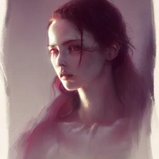 Image similar to young beautiful woman, high detail, dramatic light, digital art, painted by seb mckinnon and greg rutkowski, trending on artstation