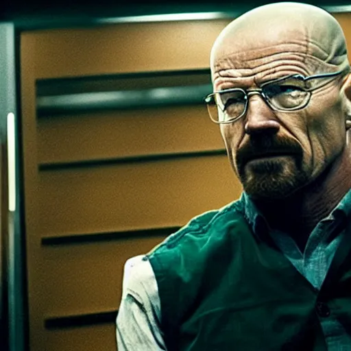 Prompt: walter white as thanos