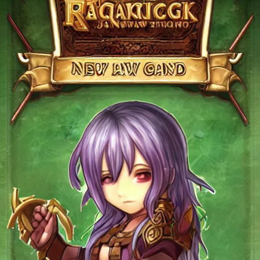 Image similar to card of a new Ragnarok online. , card game , design, card , art station