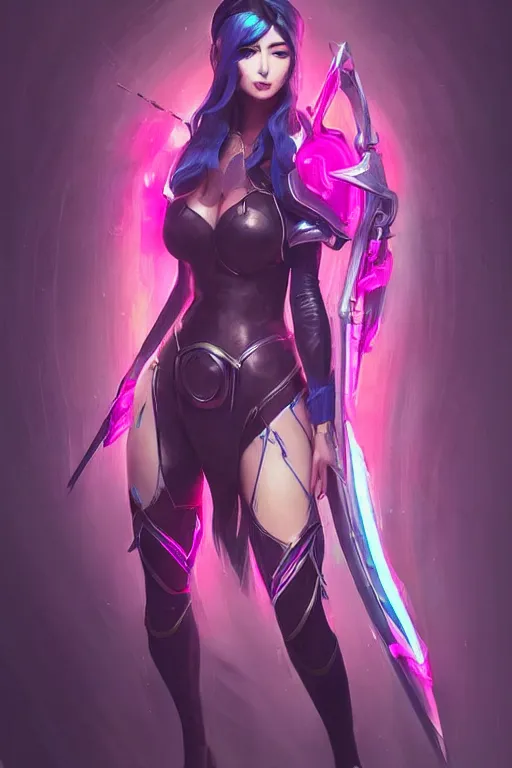 Prompt: irelia from league of legends, cyberpunk futuristic neon. blades flying around her, decorated with traditional japanese ornaments by ismail inceoglu dragan bibin hans thoma greg rutkowski alexandros pyromallis nekro rene maritte illustrated, perfect face, fine details, realistic shaded, fine - face, pretty face, masterpiece