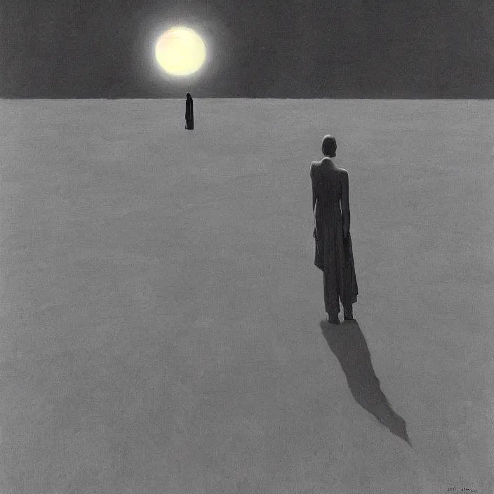 Image similar to i want to be with you and the sun will rise, science fiction, Edward Hopper and James Gilleard, Zdzislaw Beksinski, highly detailed