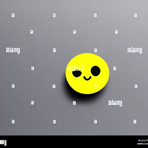 Image similar to 3 d kawaii sad emoji, isolated on white background