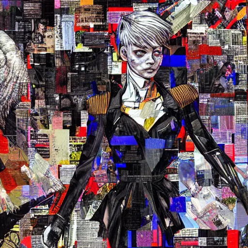 Image similar to cruel Angel's Thesis by derek gores, bright tones