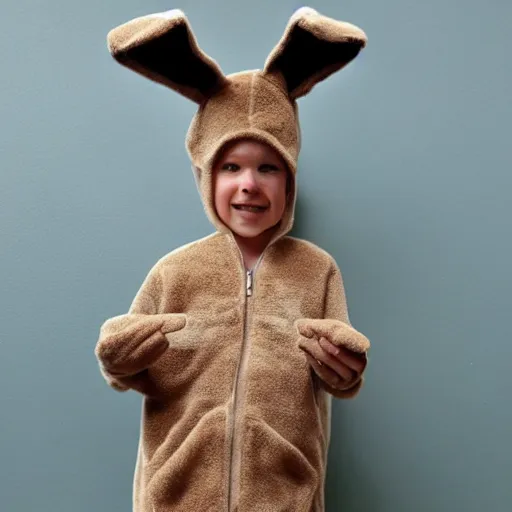 Prompt: kangaroo costume, craigslist photo