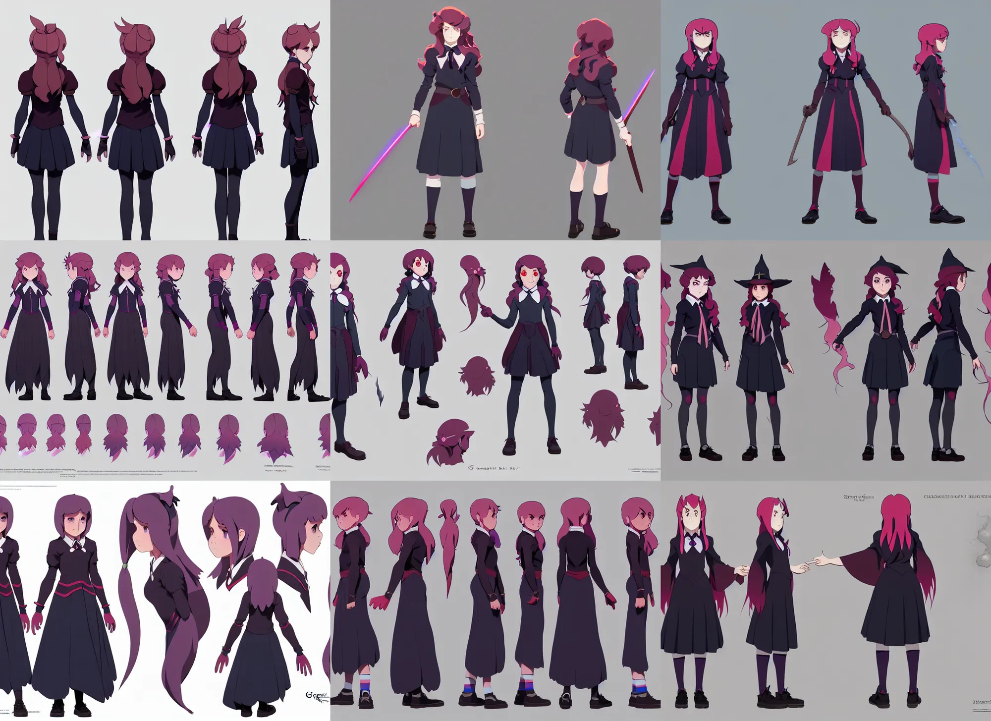 Gakusen Toshi Asterisk Character Model Sheets - Cooterie  Character  modeling, Anime character design, Character model sheet