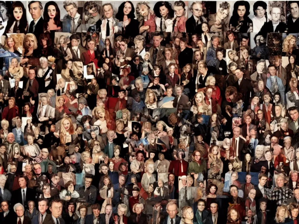 Prompt: twin peaks tv series characters