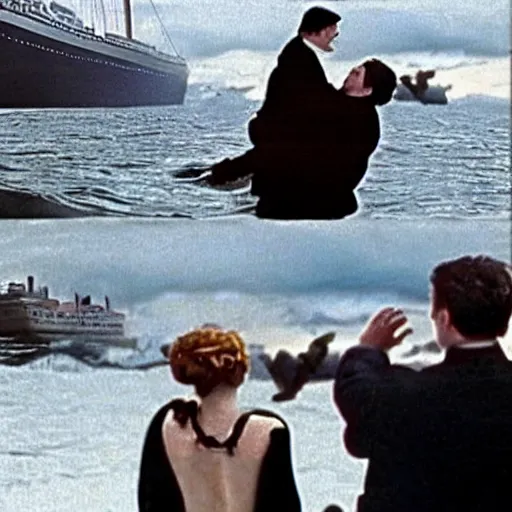 alternative ending of the movie Titanic | Stable Diffusion | OpenArt