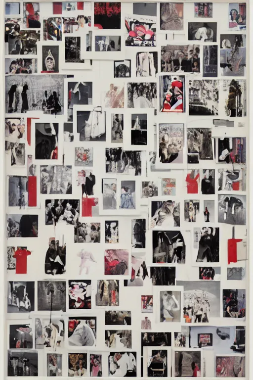 Prompt: nobody want to locked anymore, by richard hamilton and mimmo rotella and violet polsangi, photo realistic, human details, old photo scattered, pop art, incrinate, sharp focus, symmetrical, pararel, justify content center, random content, balance and proportional, cleanest image, white frame border