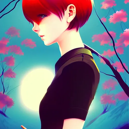 Image similar to beautiful art by kuvshinov ilya