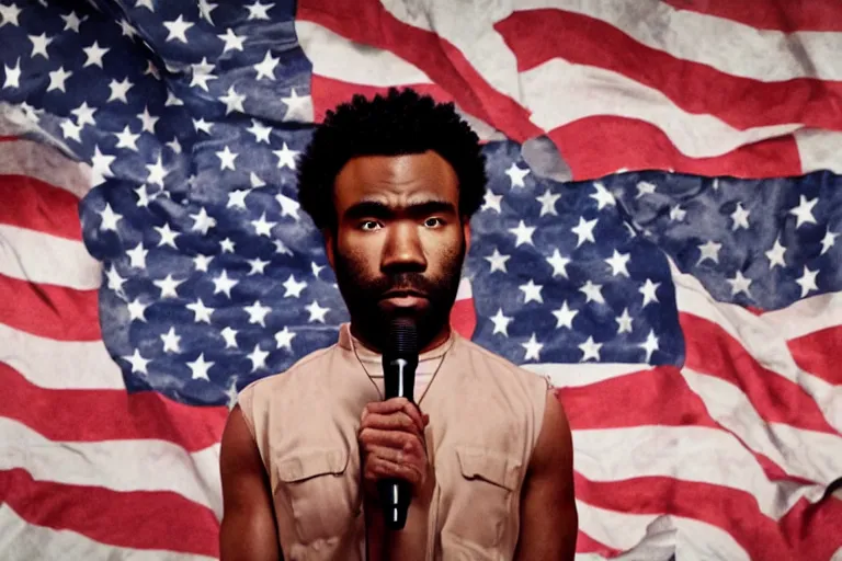 Image similar to still from childish gambino this is america outtake