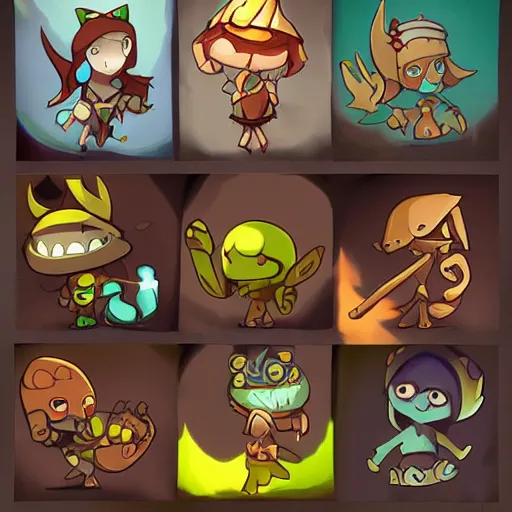 Prompt: miss dofus style fanart on artstation