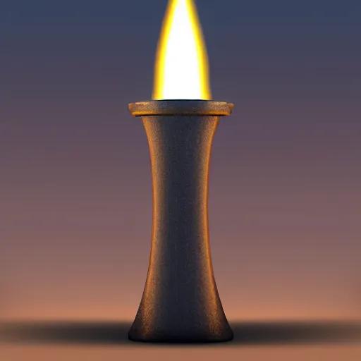 Image similar to glowing candle, highly detailed, digital art, sharp focus, sci fi