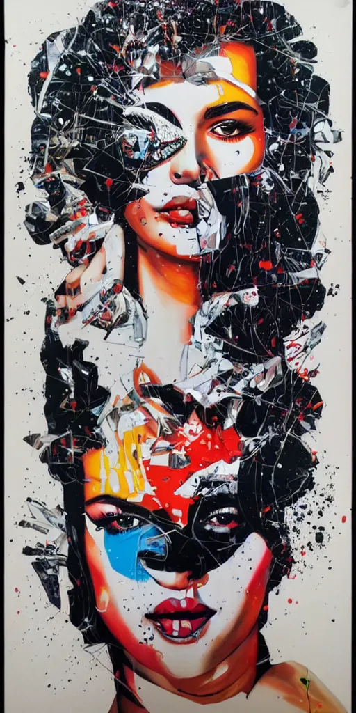 Image similar to i said, ooh, i'm drowning in the night, 1 9 8 0's disco by sandra chevrier