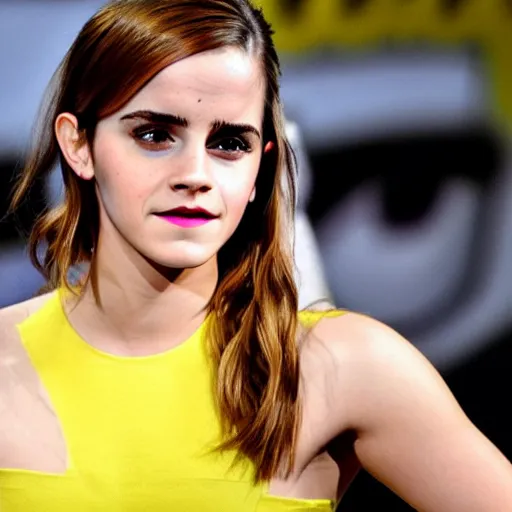 Image similar to photo of emma watson as pikachu