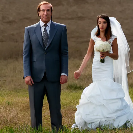 Image similar to among us saul goodman marriage