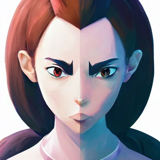 Image similar to face icon stylized minimalist sony playstation 5, loftis, cory behance hd by jesper ejsing, by rhads, makoto shinkai and lois van baarle, ilya kuvshinov, rossdraws global illumination