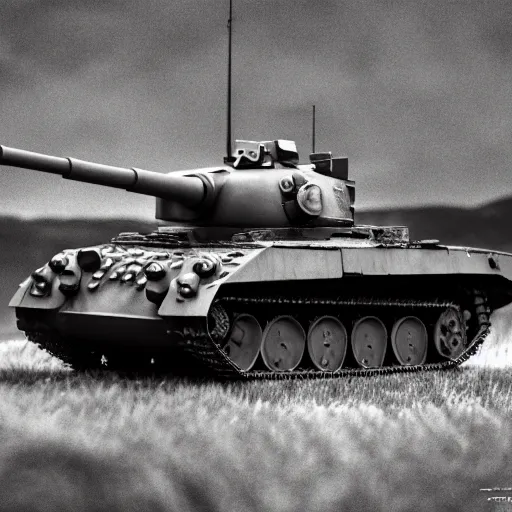 Image similar to panzer tank, cinematic photography, 4k