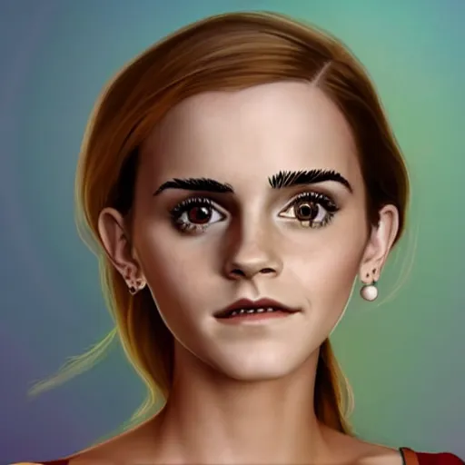 Prompt: emma watson as casper the flying ghost in the style of pixar