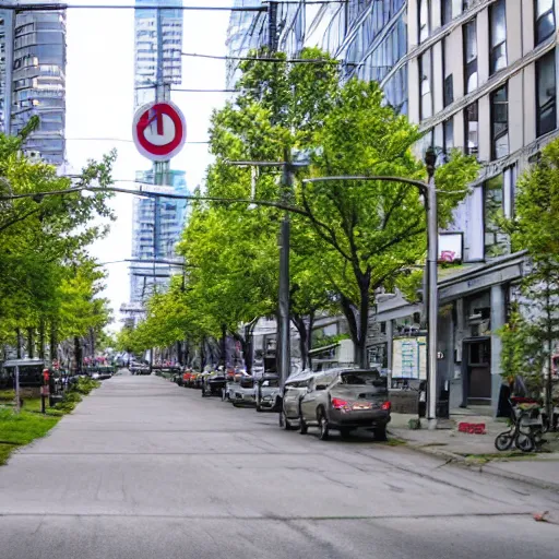 Prompt: glebeholm blvd, toronto ontario, realistic.