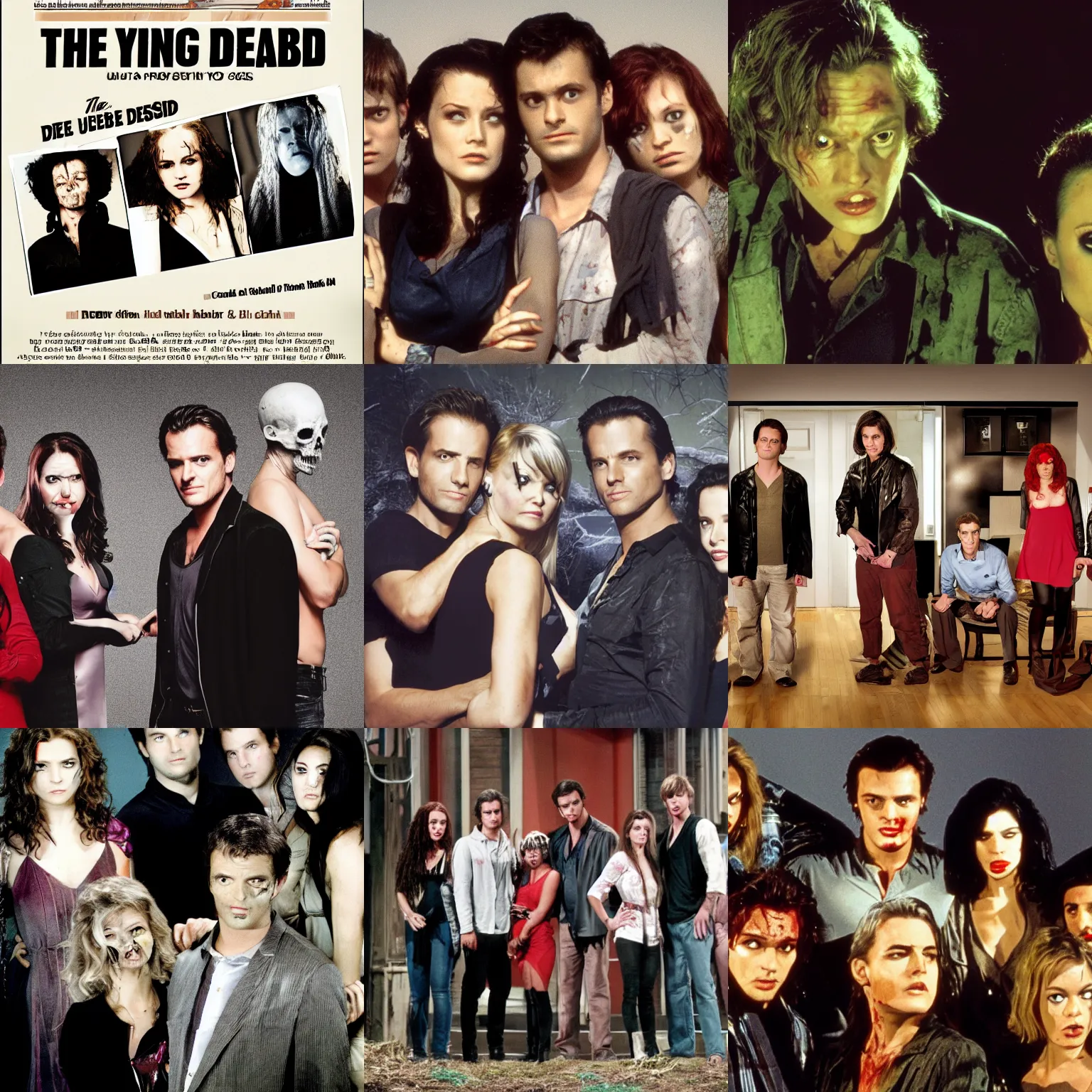 Prompt: the young and the restless dead