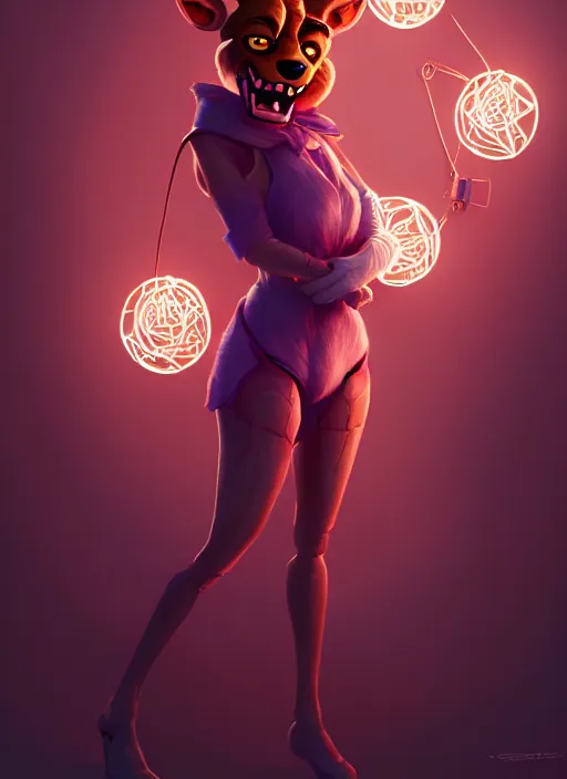 Prompt: portrait of bonnie from fnaf, intricate, elegant, glowing lights, highly detailed, digital painting, artstation, concept art, sharp focus, illustration, art by wlop, mars ravelo and greg rutkowski