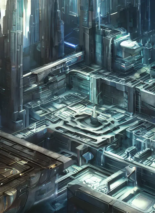 Image similar to futuristic city growing inside stainless steel kitchen sink by ross tran, thierry doizon, craig mullins, ilya kuvshinov, artgerm, edward hopper, dan mumford, wlop, rutkovsky, carl spitzweg, moebius, unreal engine 5, lumen, nanite