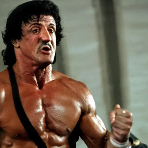 Image similar to sylvester stallone as rocky