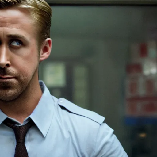 Prompt: Ryan Gosling in Drive (2012) movie