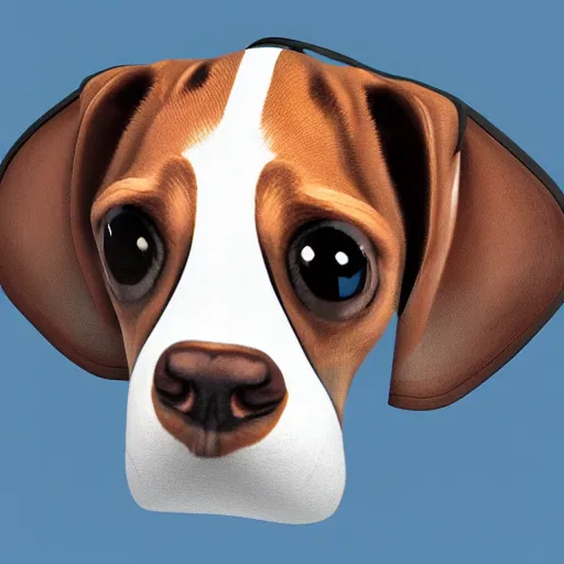 Image similar to a 3d beagle puppy head lamp, placed in a large living room, art designers magazine HD photo superrealism 3d 8k resolution