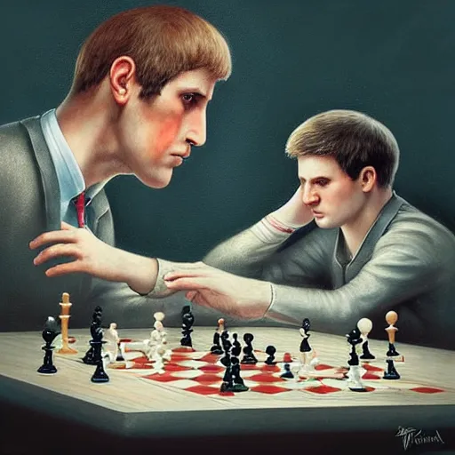 Chess Players during Gameplay at a Local Tournament Editorial Photography -  Image of couple, chessmen: 112934872