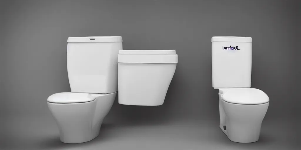 Image similar to “impossible toilet advertisement , 8k HD, hyperrealistic, 35mm film still”