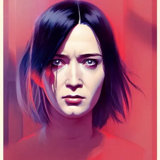 Prompt: emily blunt portrait as manga girl, realistic shaded perfect face, fine details. anime. realistic shaded lighting poster by ilya kuvshinov katsuhiro otomo ghost - in - the - shell, magali villeneuve, artgerm, jeremy lipkin and michael garmash and rob rey