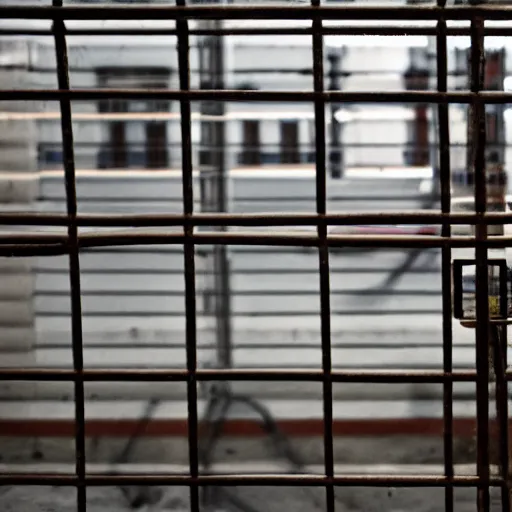 Image similar to bottle of milk inside a jail