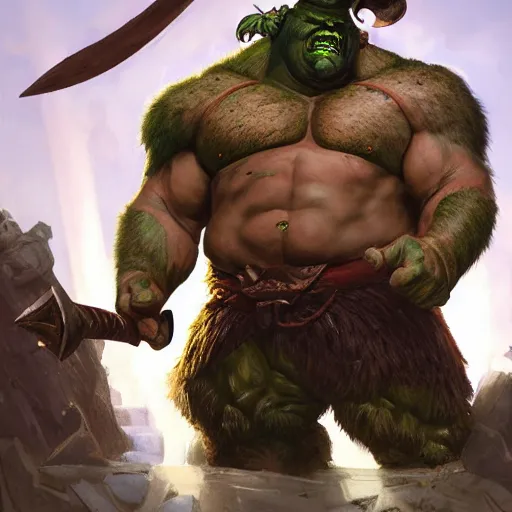 Image similar to upper body portrait of a heavily armoured hulking herculean chiseled john candy as a fantasy barbarian pirate orc ork, sunrays, cinematic lighting, photorealistic, octane render, 8 k, depth of field, 3 d, art by artgerm and greg rutkowski and alphonse mucha and uang guangjian and gil elvgren and sachin ten