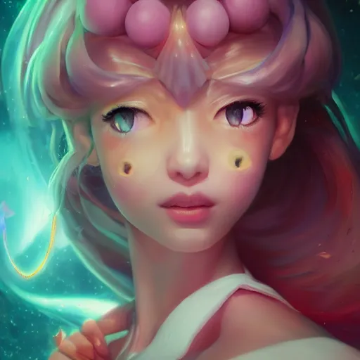 Image similar to A portrait of Sailor Moon, huggy wuggy from poppy playtime video game, fullbody, ultra high detailed, glowing lights, oil painting, Greg Rutkowski, Charlie Bowater, Beeple, unreal 5, DAZ, hyperrealistic, symmetrical, biology, octane render, RPG portrait, dynamic lighting, fantasy art, beautiful face