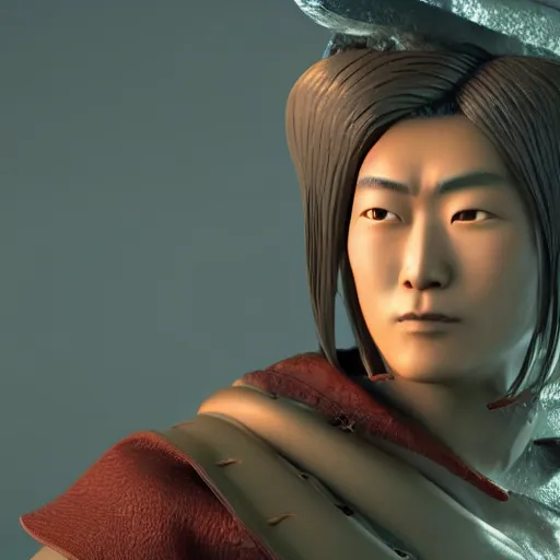 Prompt: a beautiful japanese male god sourrounded by borealis, unreal engine 5 cinematic