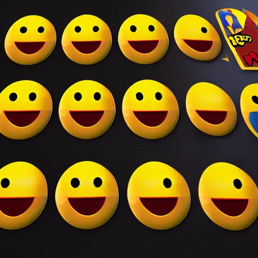 Prompt: pac-man emoji