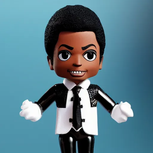 Prompt: black face, michael jackson, michael jackson, michael jackson, michael jackson, michael jackson, michael jackson, michael jackson, michael jackson, ( ( ( mini mouse ) ) ), nendroid, butcher billy style