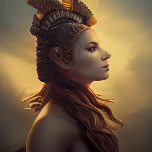 Prompt: majestic gracious regal seductive goddess artemis portrait, ancient greece, atmospheric lighting, painted, menacing, intricate, volumetric lighting, beautiful, rich deep colours masterpiece, golden hour, sharp focus, ultra detailed, by leesha hannigan, ross tran, thierry doizon, kai carpenter, ignacio fernandez rios