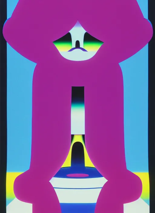 Image similar to ghost by shusei nagaoka, kaws, david rudnick, airbrush on canvas, pastell colours, cell shaded, 8 k