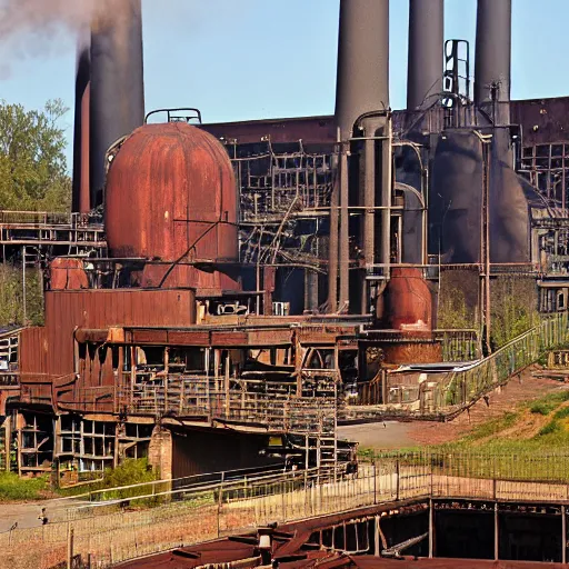 Prompt: sloss furnaces,