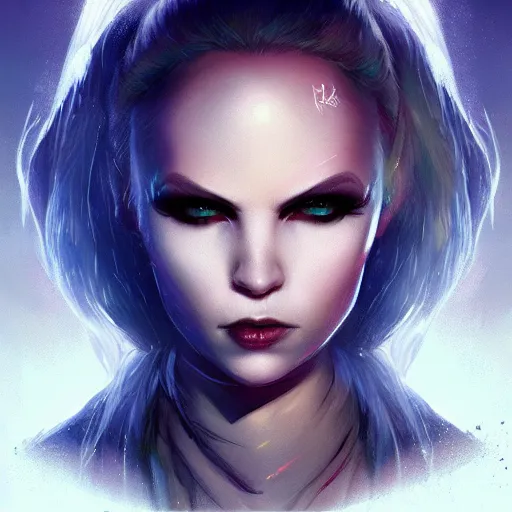 Image similar to kerli koiv the craft, darkwave, darksynth character portrait, sharp, digital matte painting, art by artgerm, greg rutkowski, wlop, dramatic lighting, trending on artstation