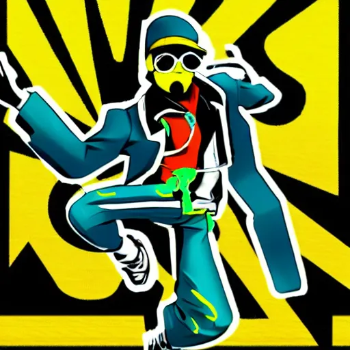 Image similar to jet set radio