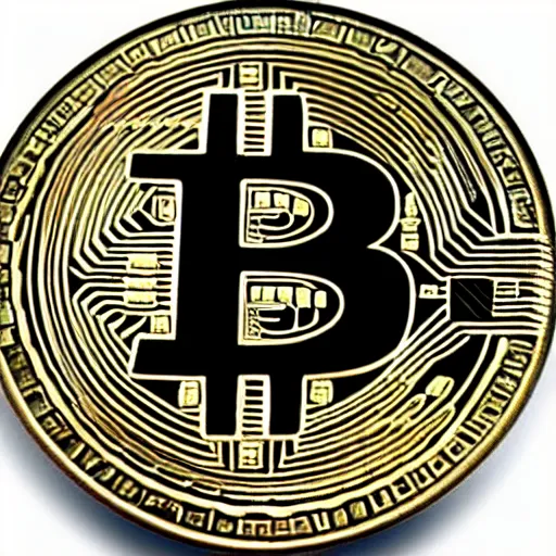 Image similar to an archaeologist uncovering ancient bitcoin coins