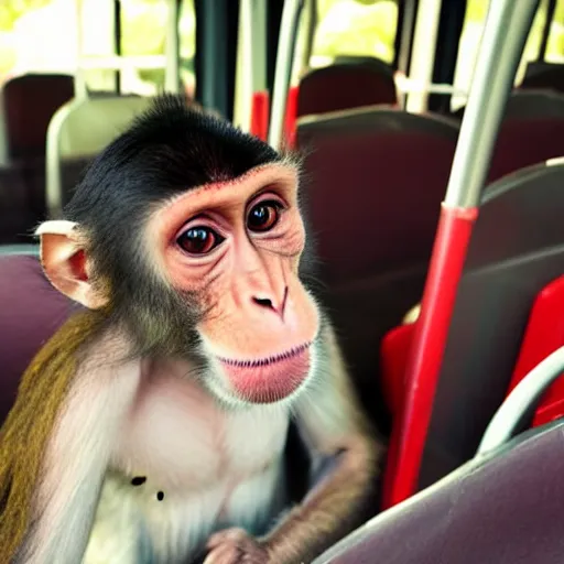 Image similar to monkey in bus