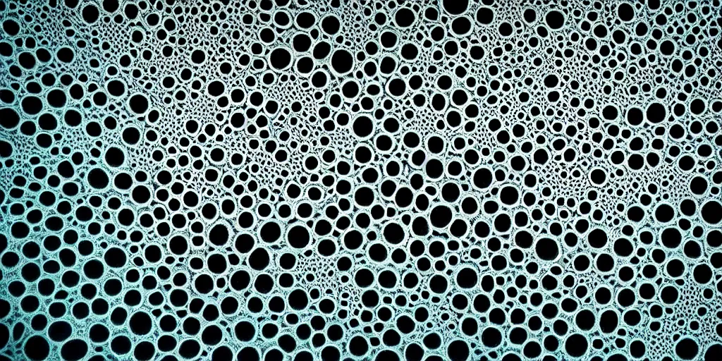 Image similar to trypophobia in the ocean, dark deep, amazing, beautiful, descent