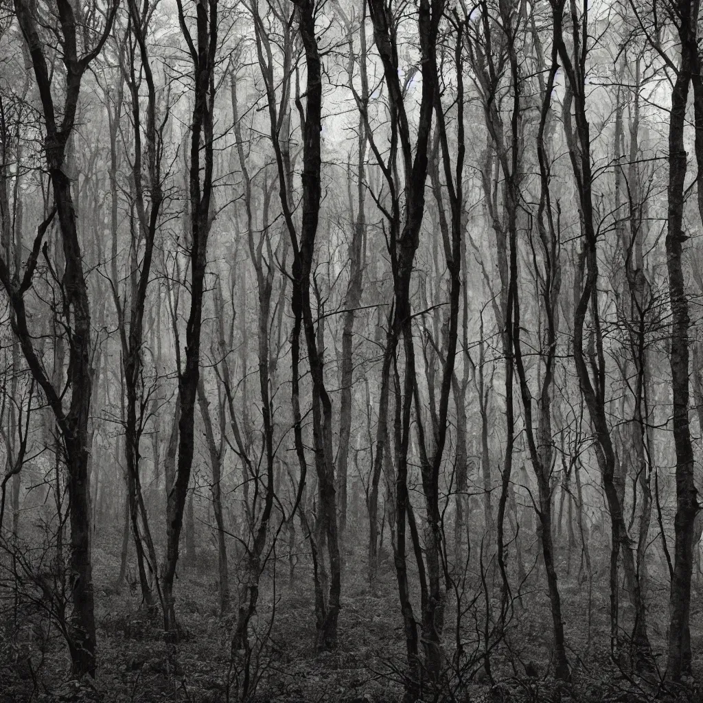 Image similar to Dark and macabre forest