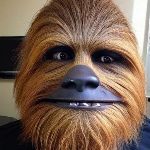 Image similar to a shaved chewbacca