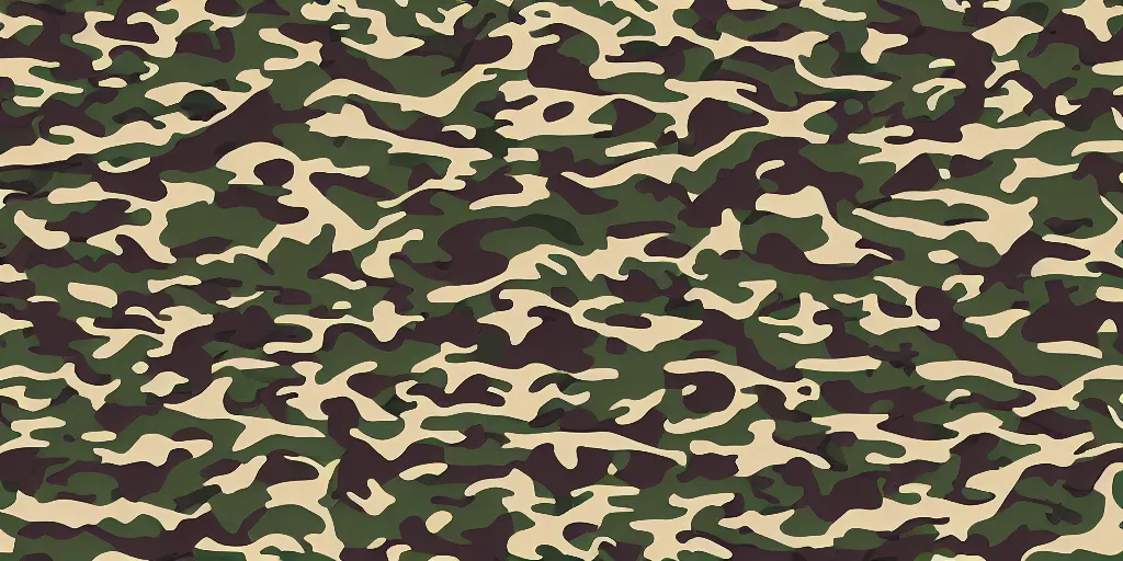 Prompt: medieval camo pattern